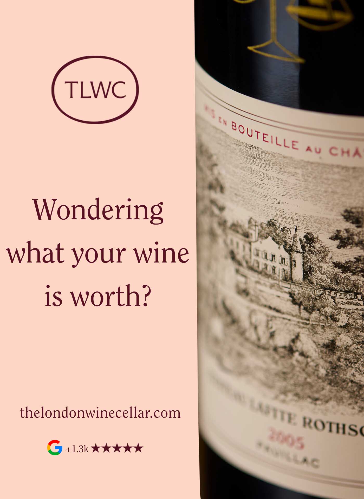The London Wine Cellar Facebook ad from Mar 10, 2026