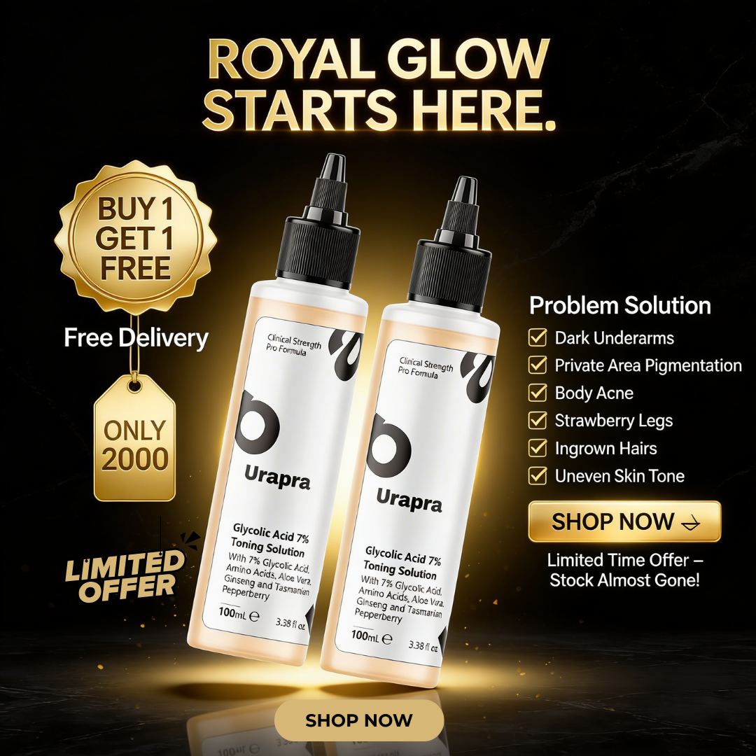 The Glow Lab. Pk Facebook ad: Buy 1 Get 1 Free, Clear & Smooth Skin
