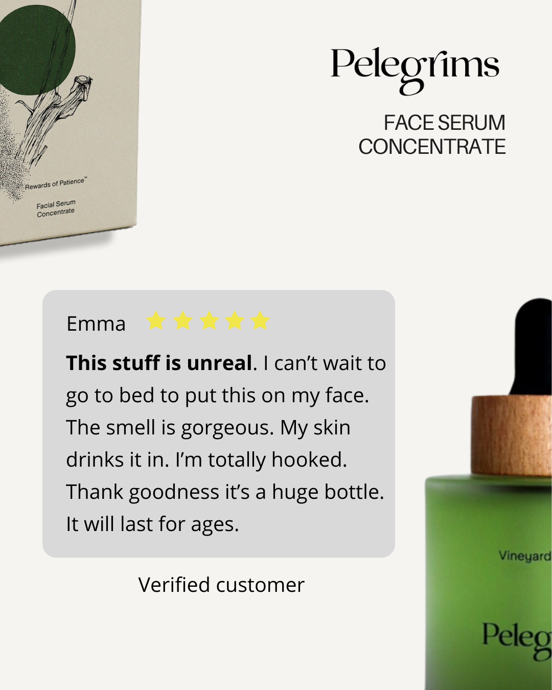 Pelegrims Facebook ad: Britain’s best kept skincare secret