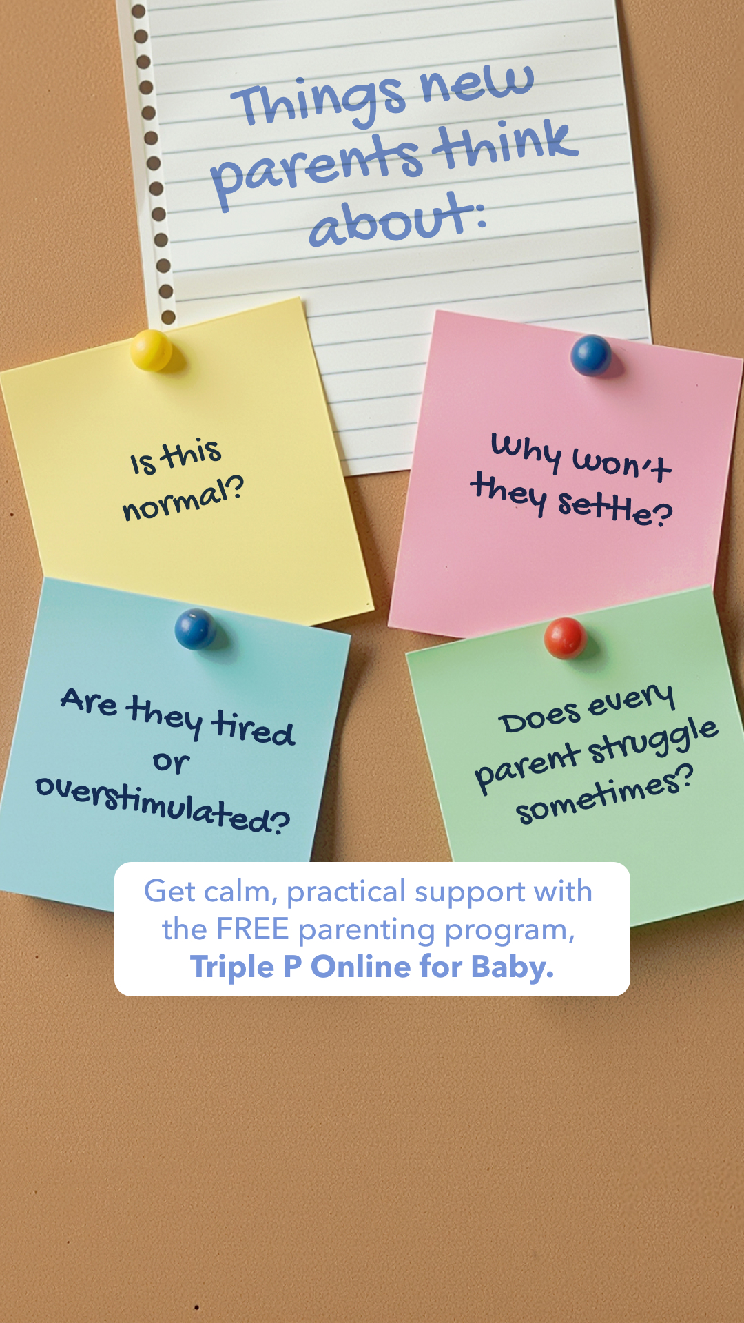 Triple P - Positive Parenting Program Facebook ad