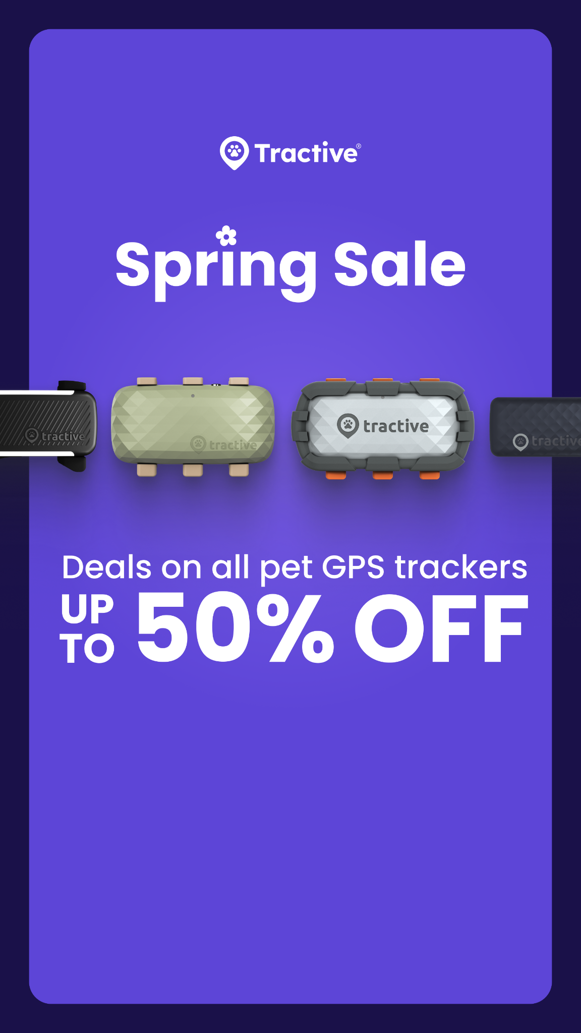 Tractive Facebook ad