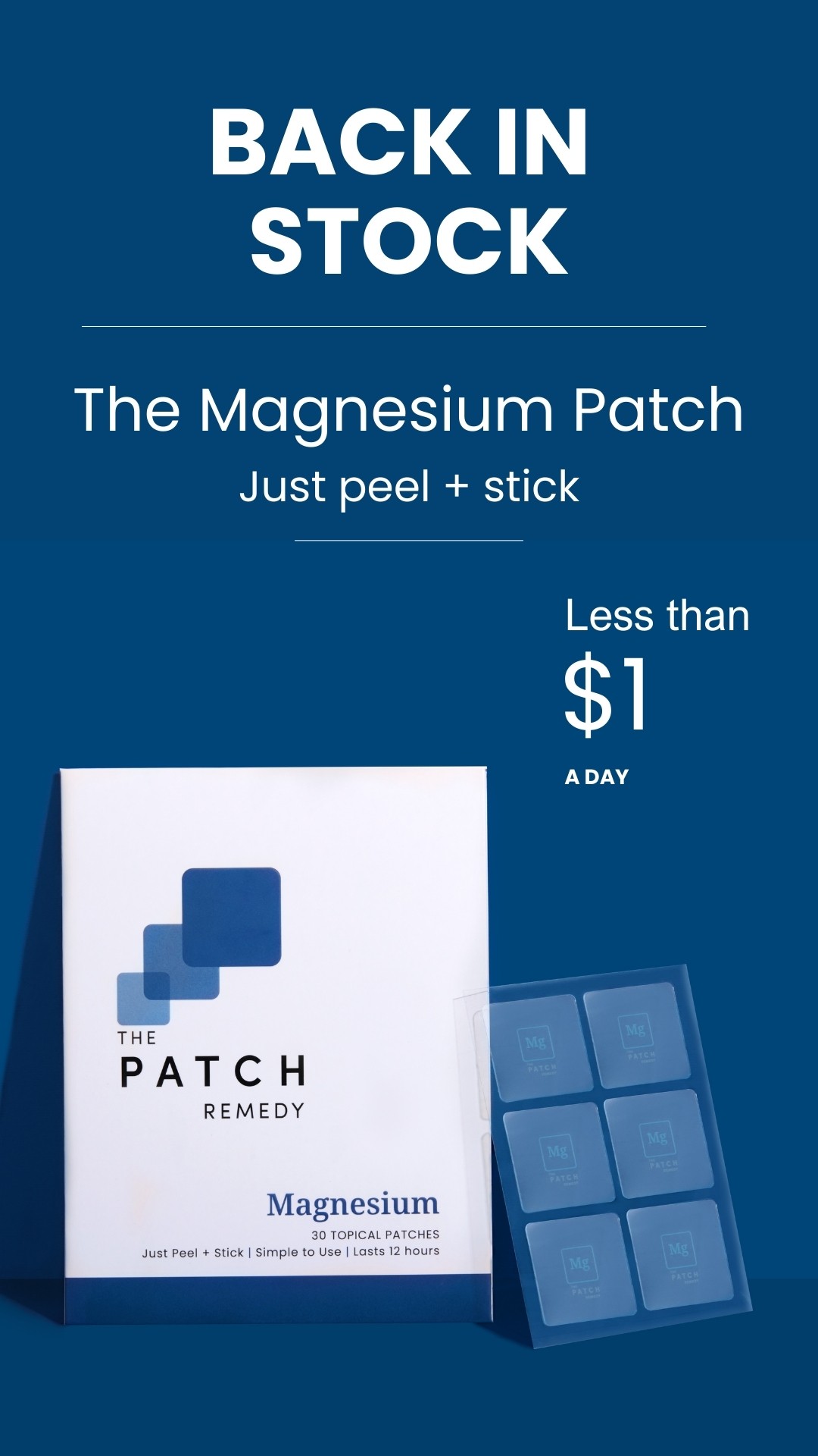 The Patch Remedy Facebook ad