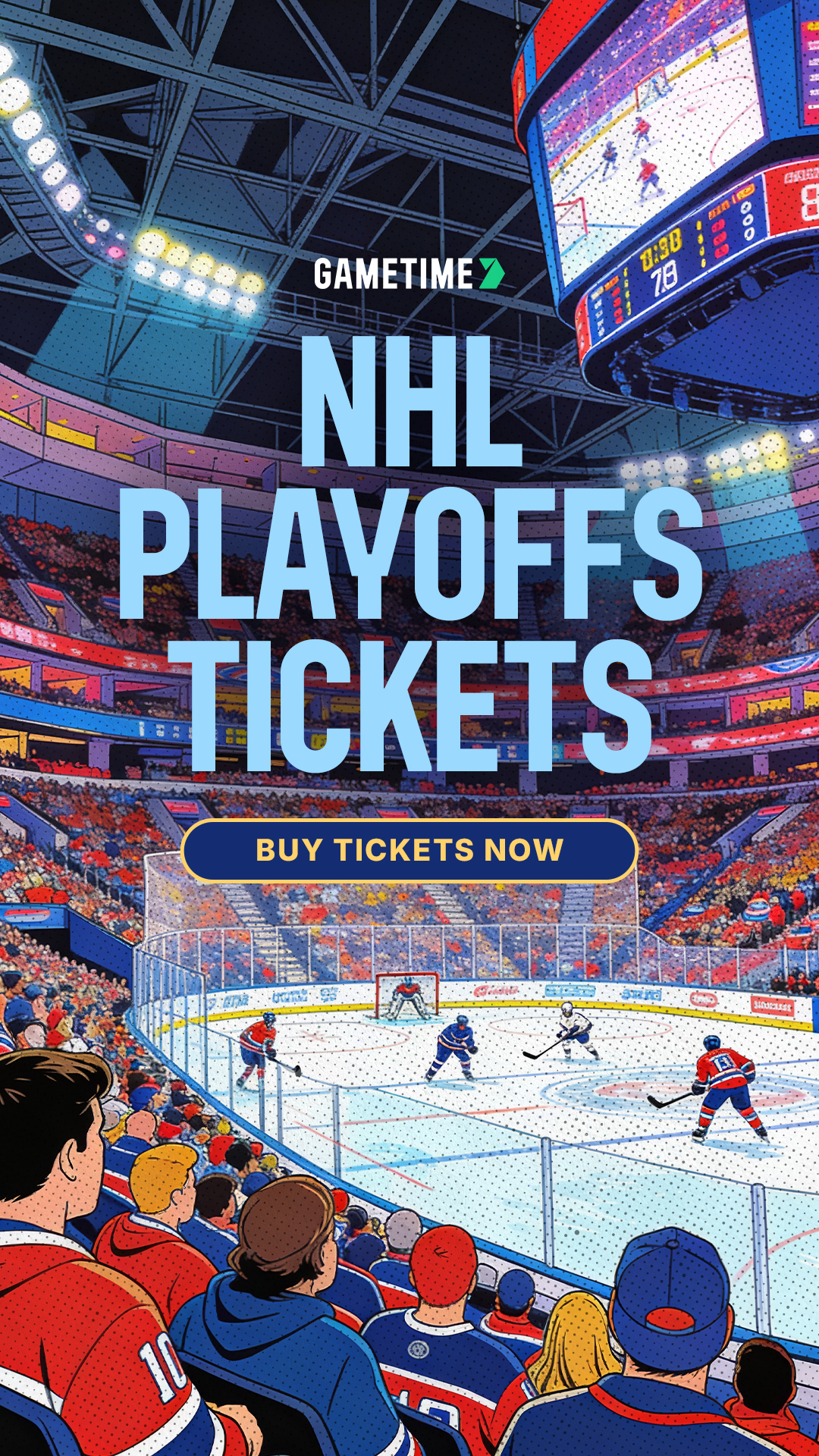 Gametime Facebook ad