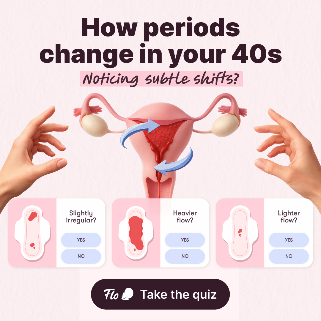 Flo App Facebook ad