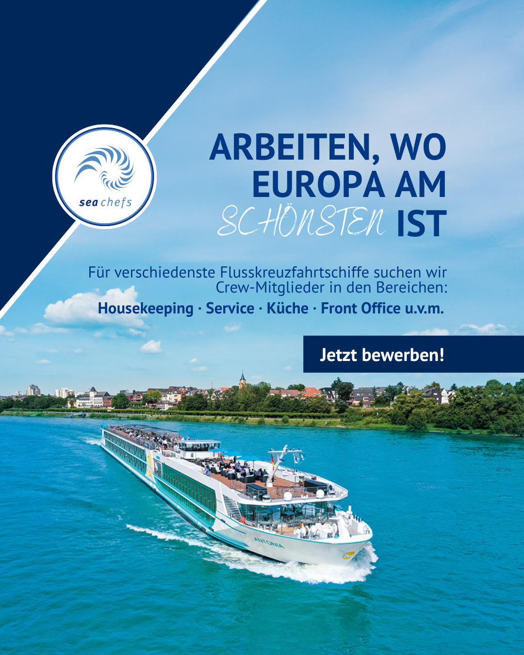 sea chefs - Jobs auf Kreuzfahrtschiffen Facebook ad from Apr 27, 2026