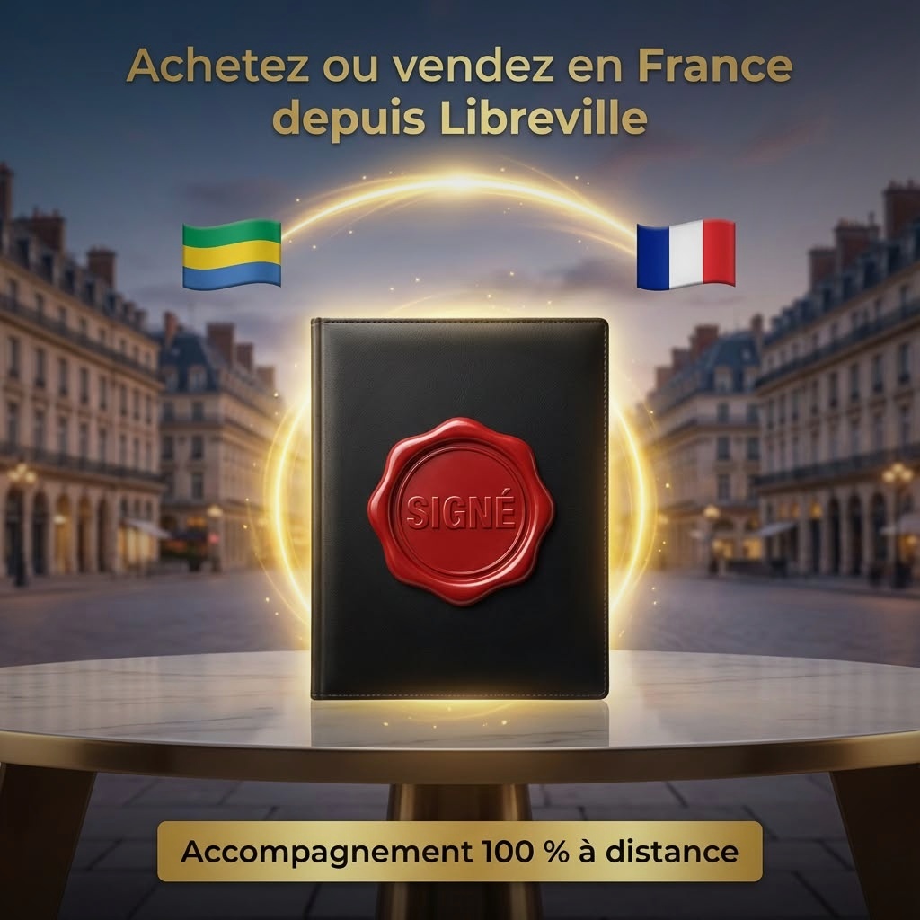 Parlons Immo Neuf Facebook ad: Investir en France, sans quitter le Gabon