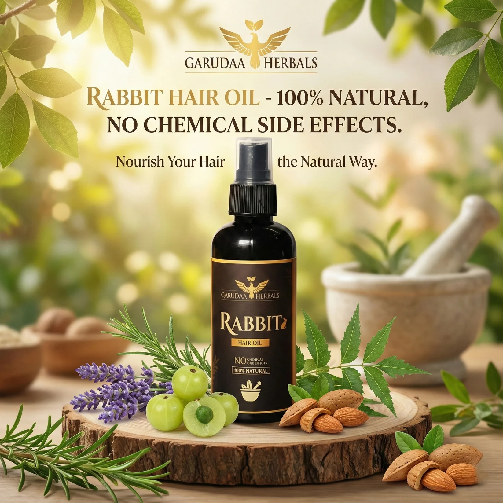 Garuda Herbal Hair Cares Facebook ad