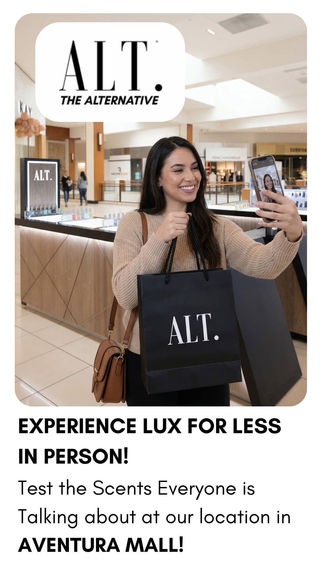 ALT. Fragrances Facebook ad