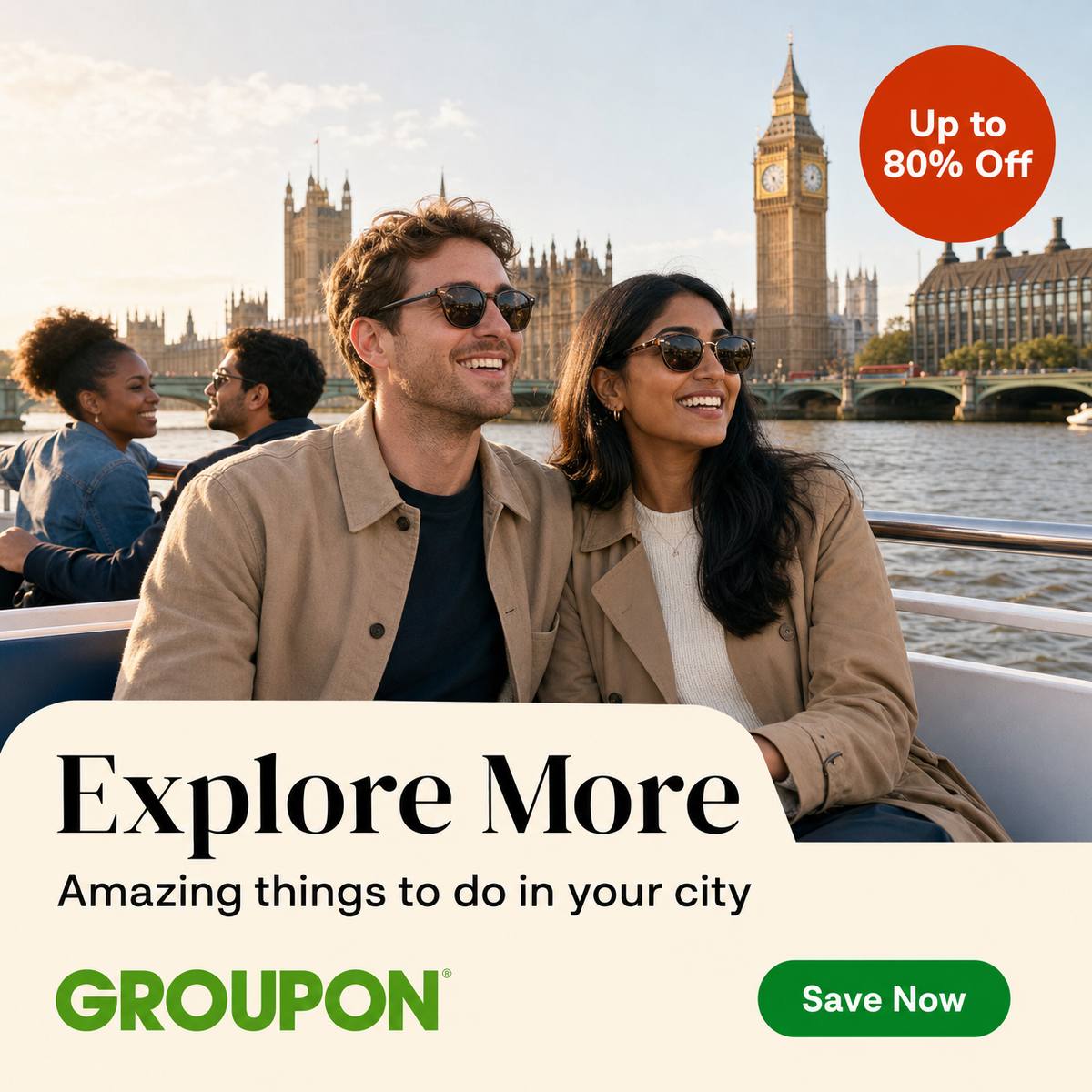 Groupon Facebook ad