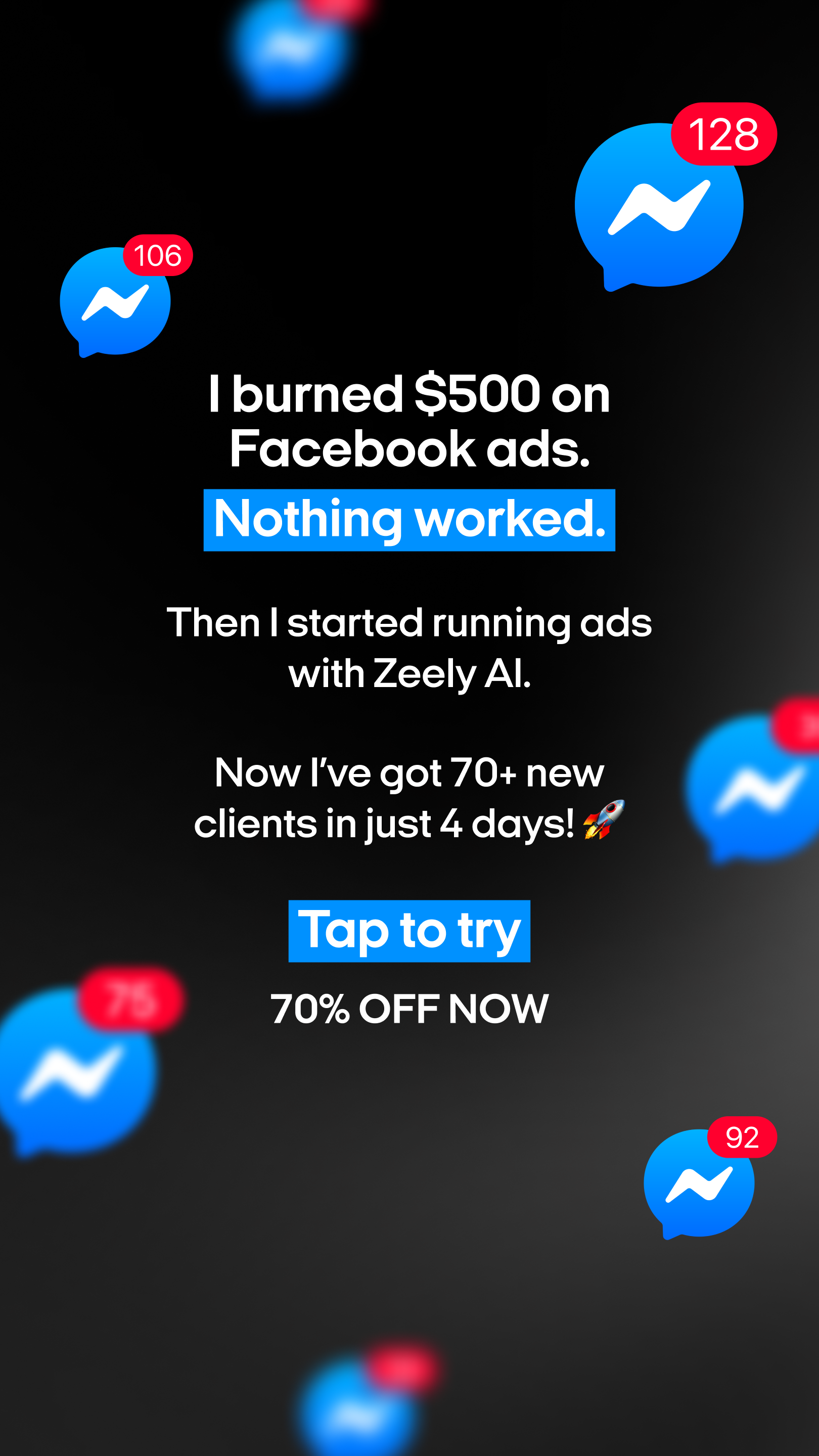 Zeely Facebook ad