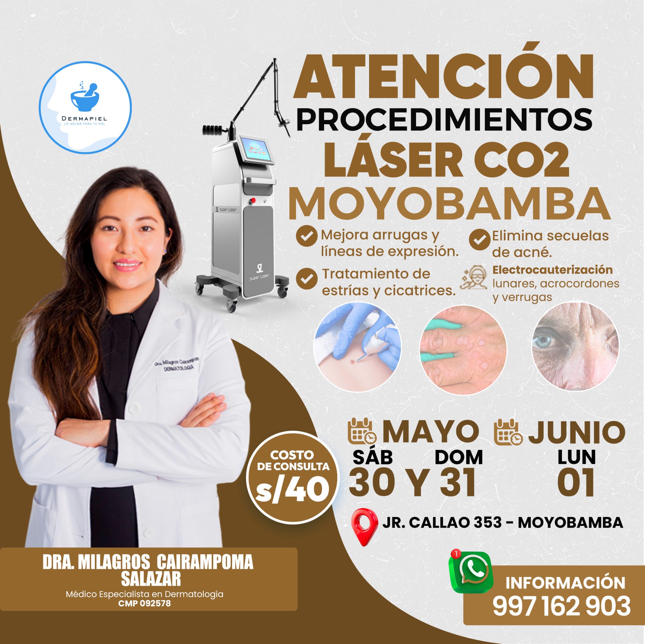 Dermapiel - Dermatología Clínica Estética y Laser  Facebook ad