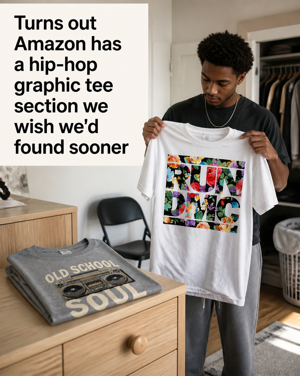 Offers.com Deal Drop Facebook ad: Hip-Hop Graphic Tees That Make A Statement