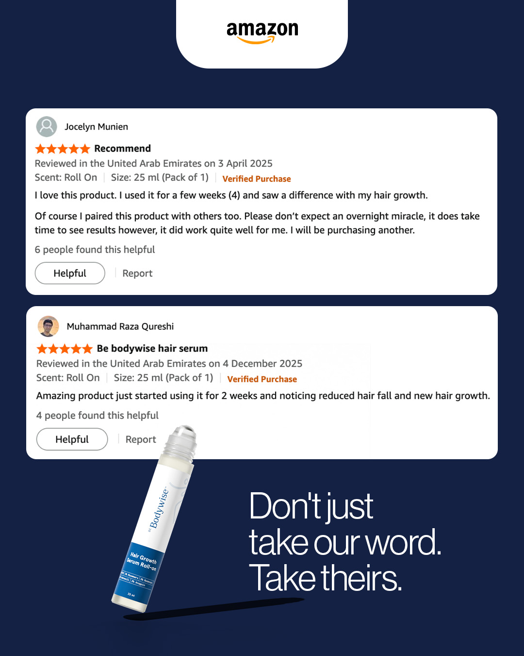 Be Bodywise - UAE Facebook ad