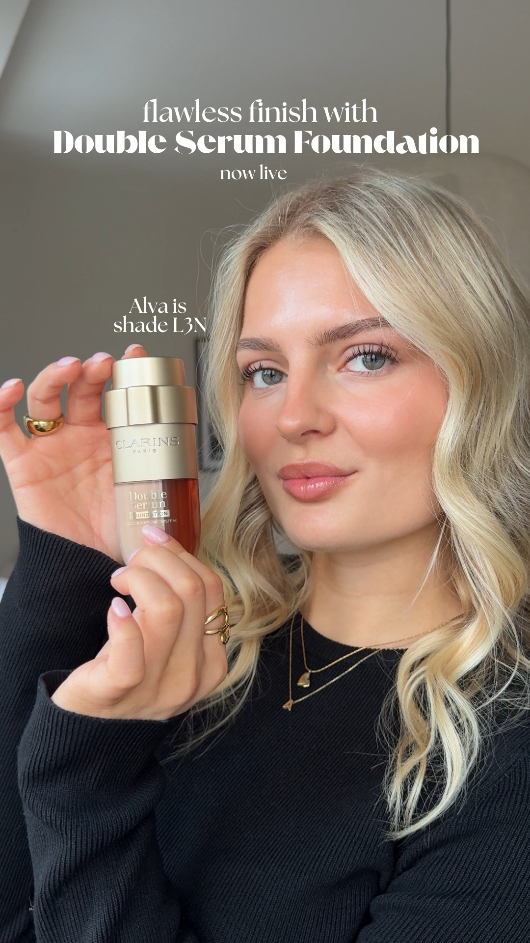 Clarins Facebook ad from Feb 25, 2026