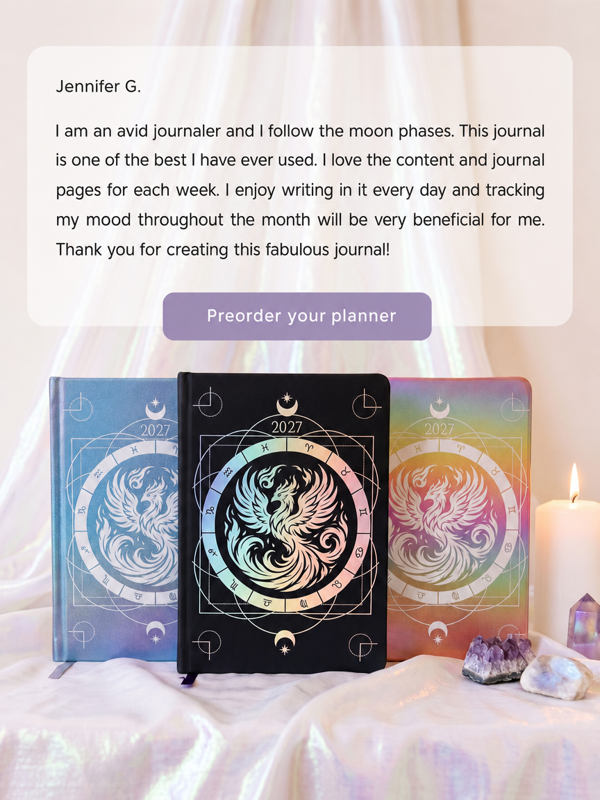 Goddess Provisions Facebook ad: The 2027 Planner for People Who Plan by the Moon