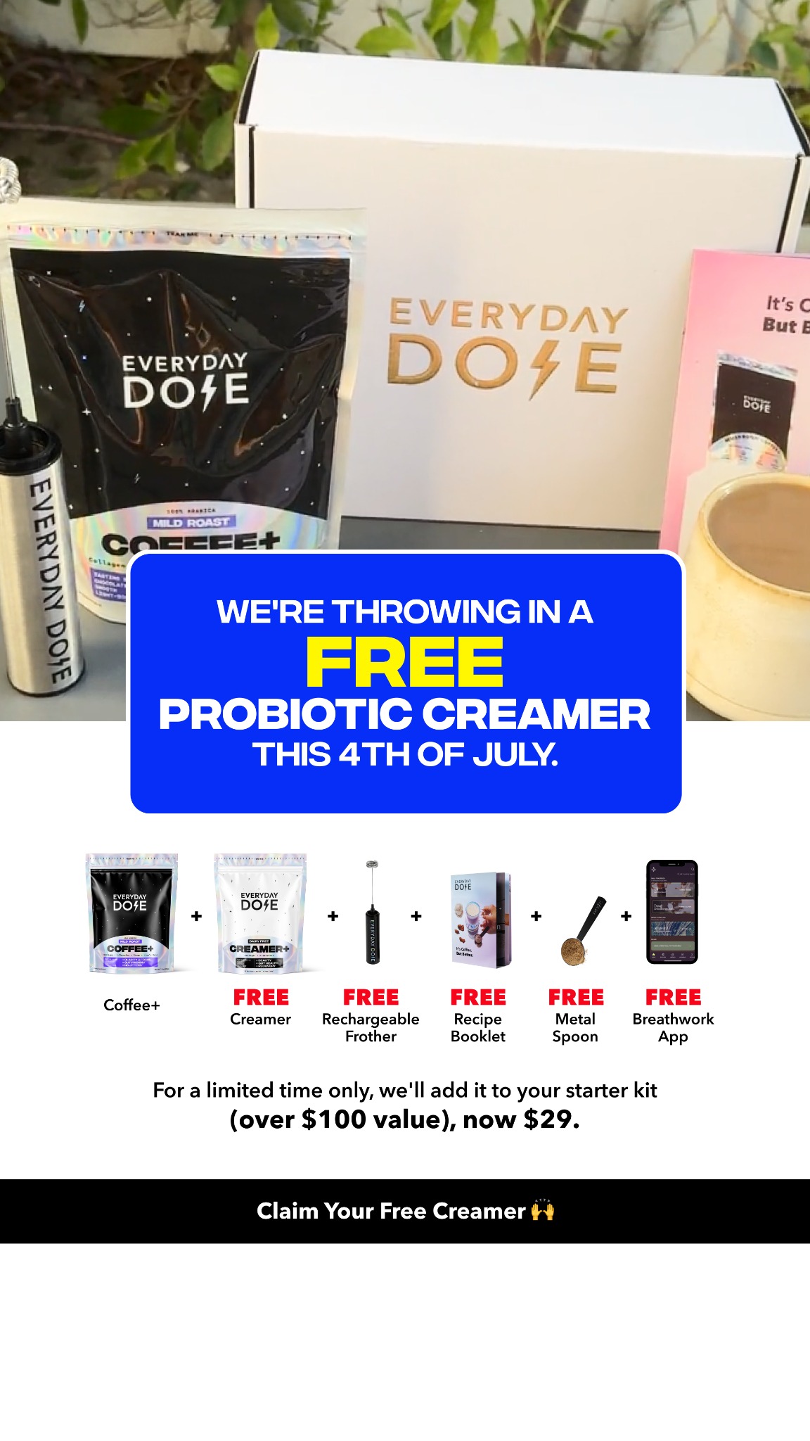 Everyday Dose Facebook ad