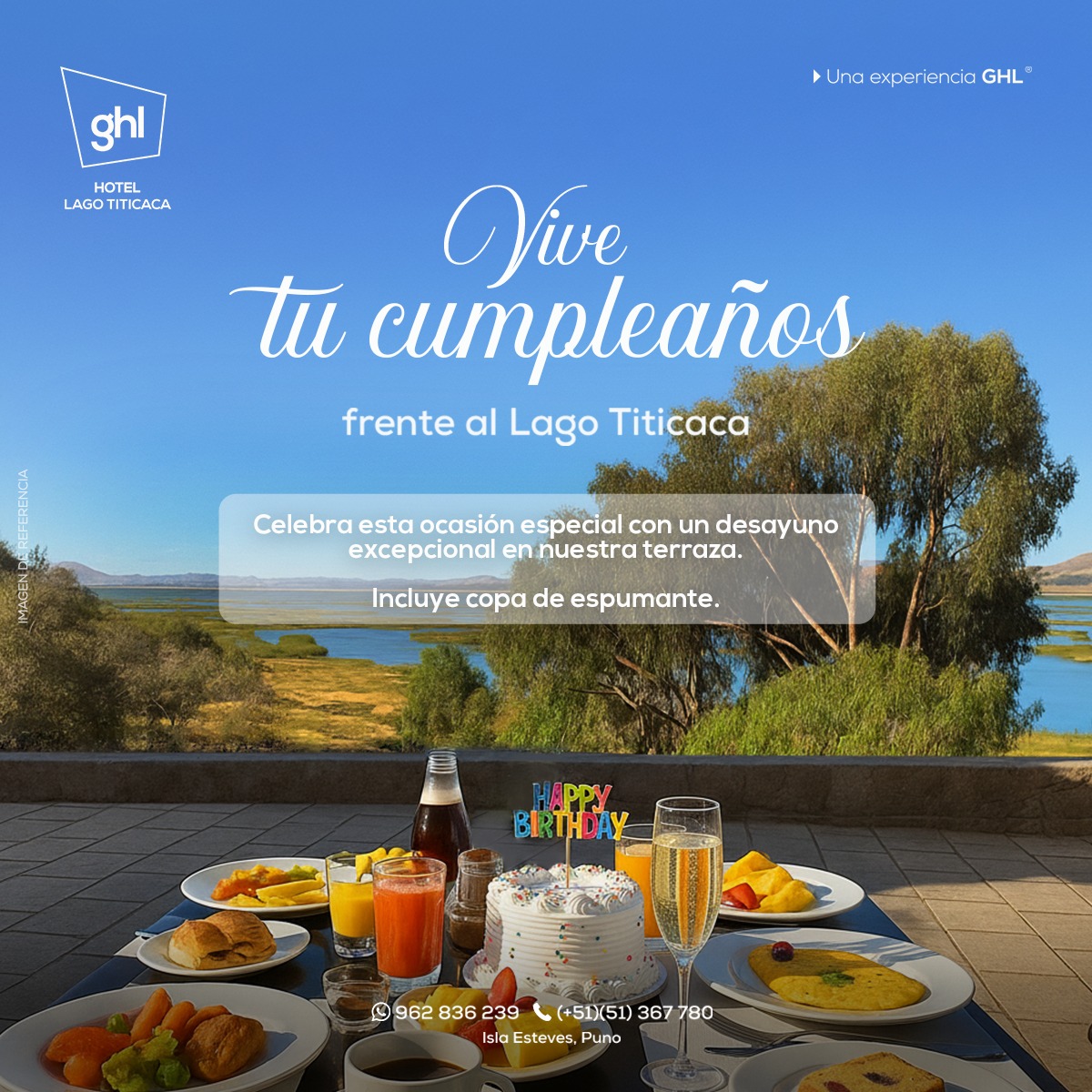 GHL Hotel Lago Titicaca Facebook ad