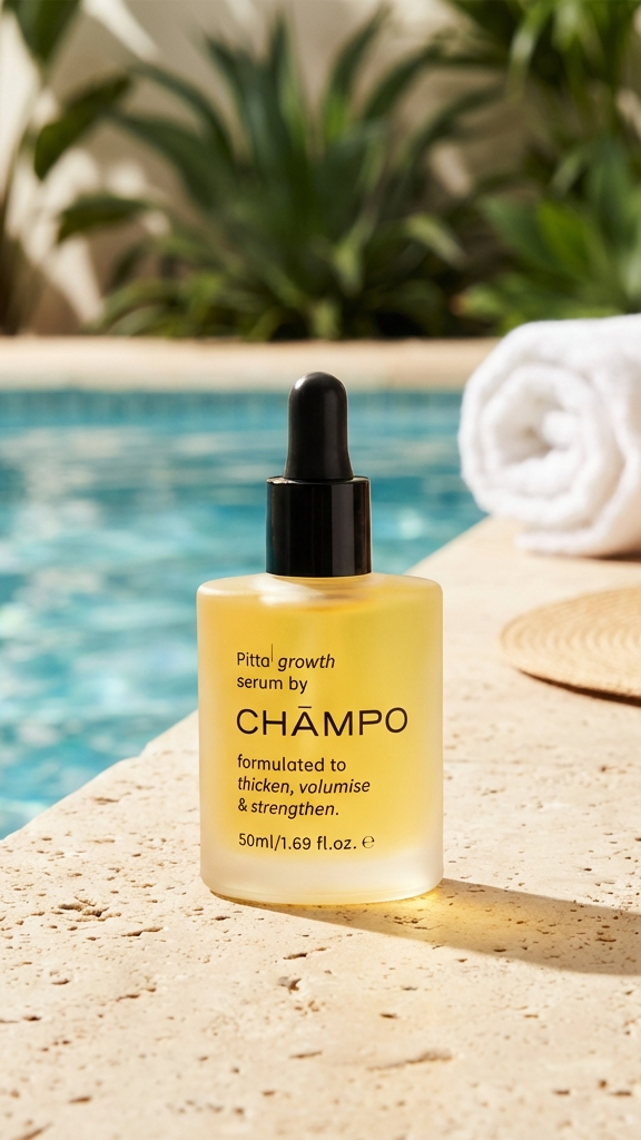 Chāmpo Haircare Facebook ad