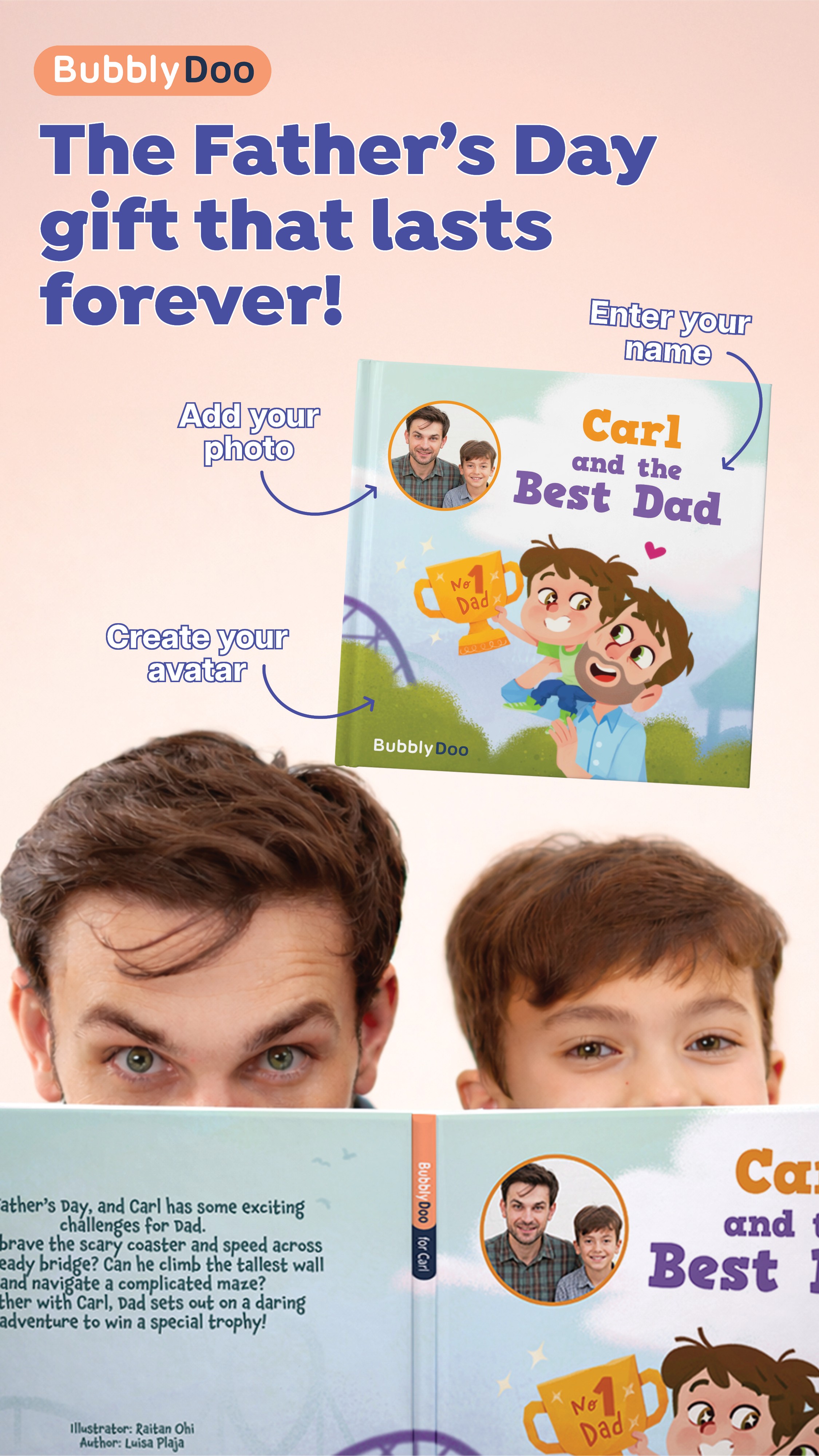 BubblyDoo Books Facebook ad