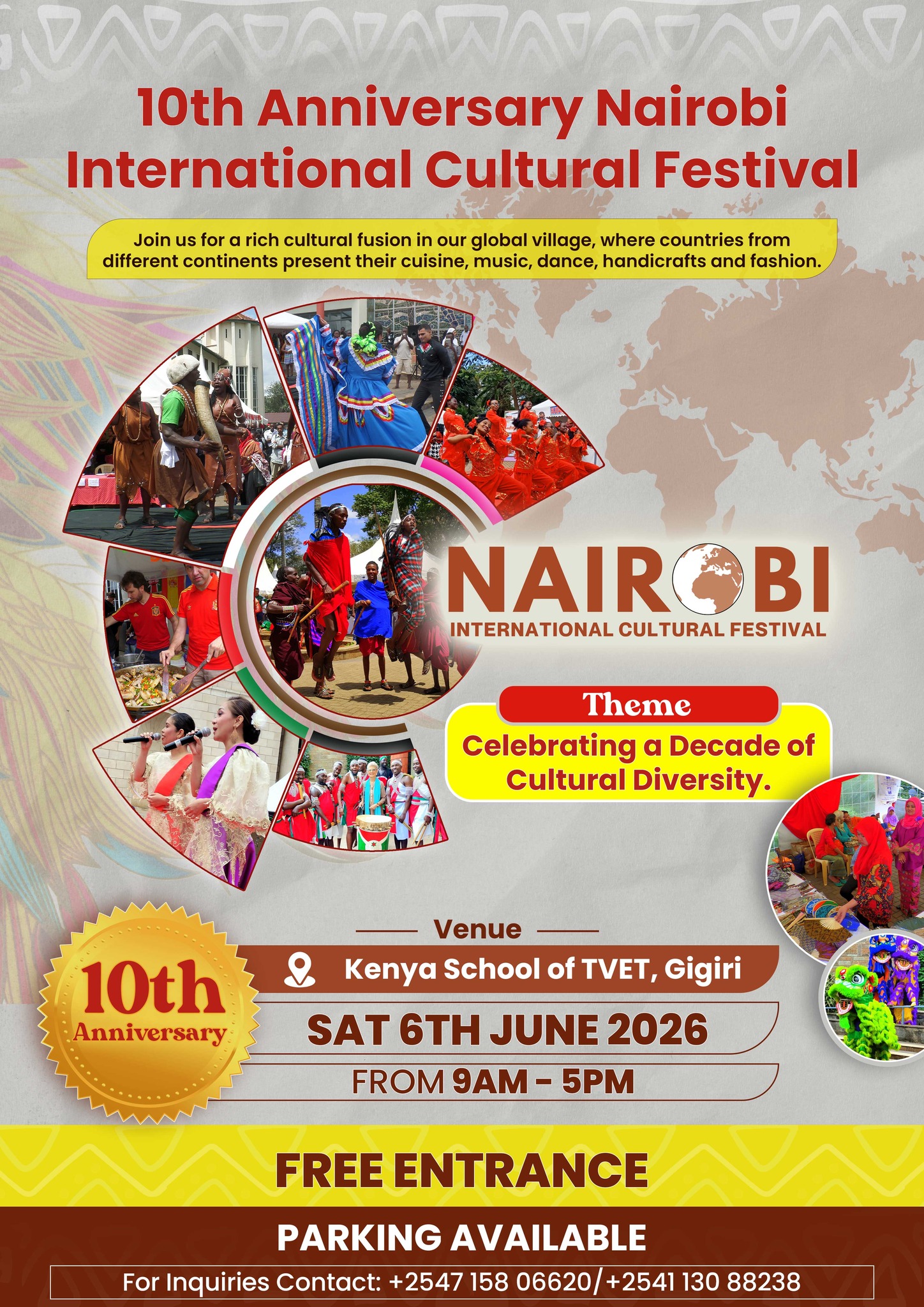 Nairobi International Cultural Festival, 2026 Facebook ad
