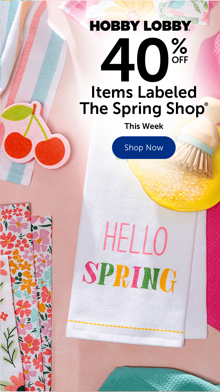 Hobby Lobby Facebook ad