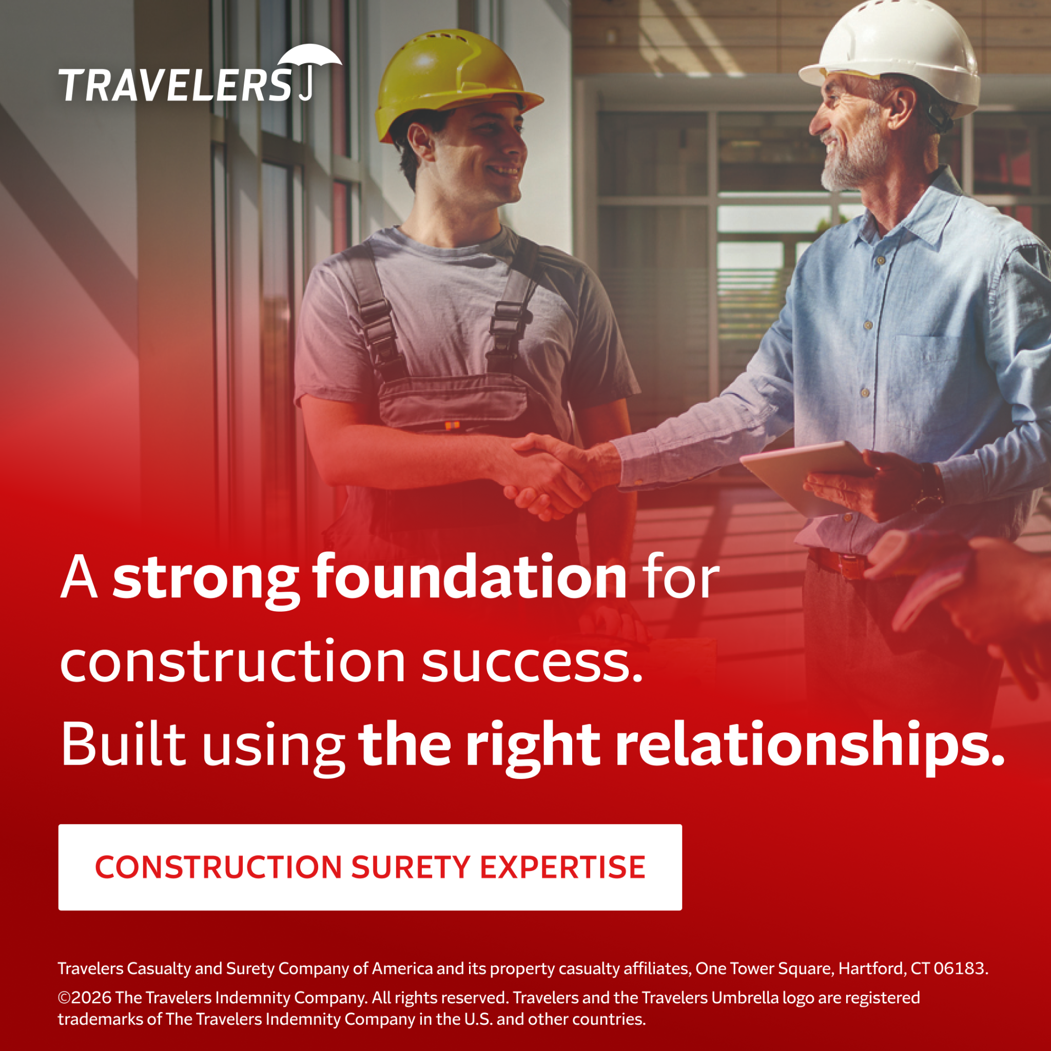 Travelers Insurance Facebook ad