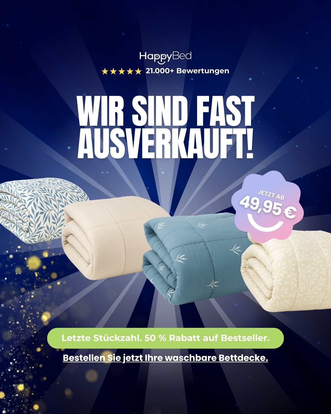 Thehappybed.de Facebook ad