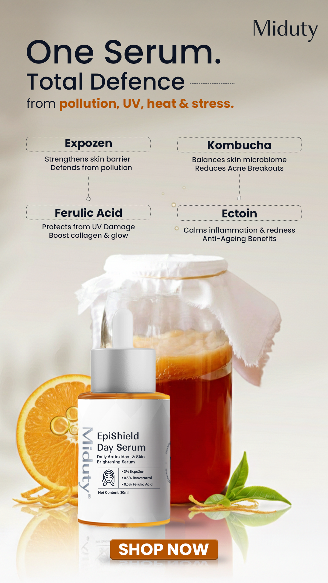 Miduty Skincare Facebook ad