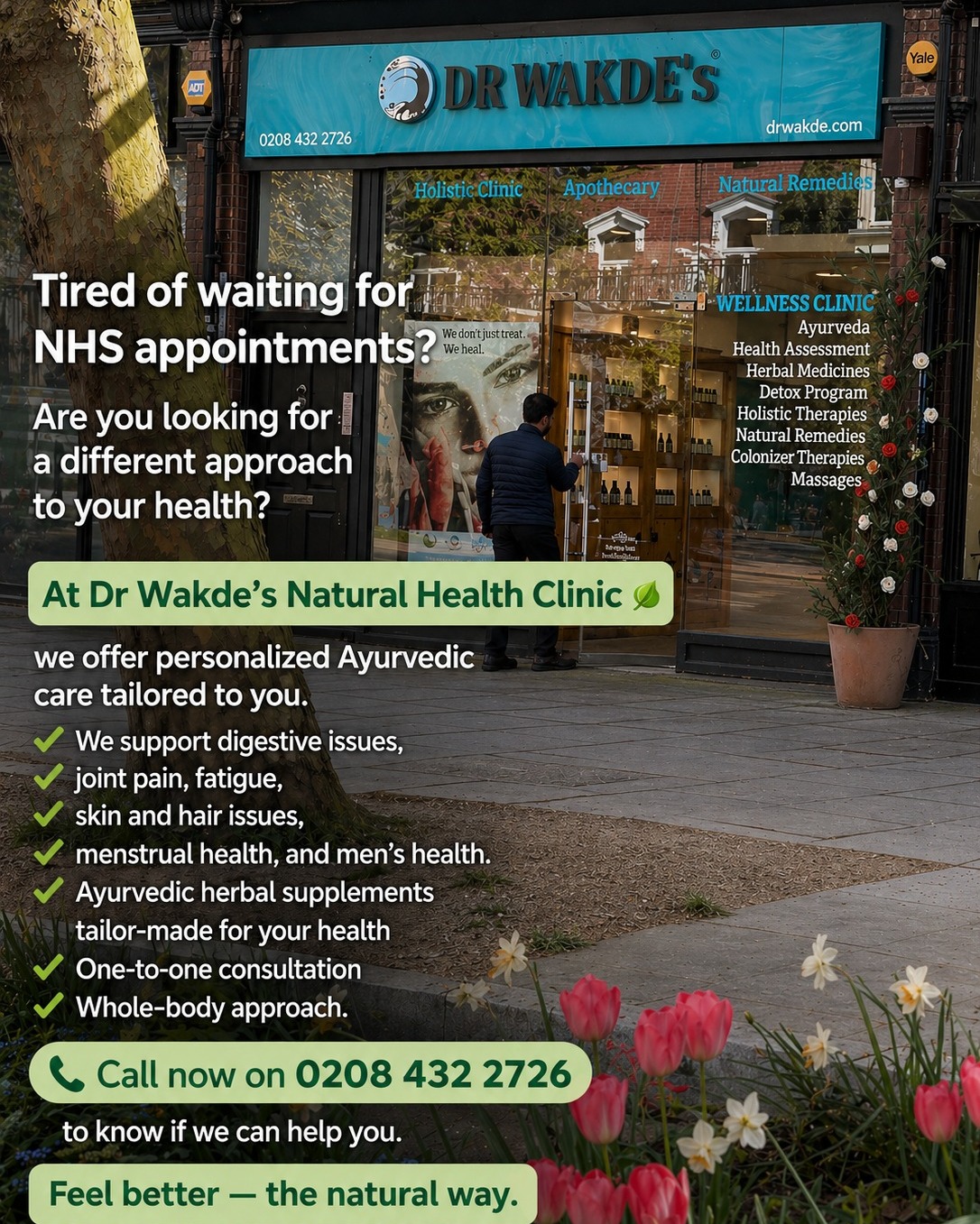 DR WAKDE'S Natural Health Care Facebook ad