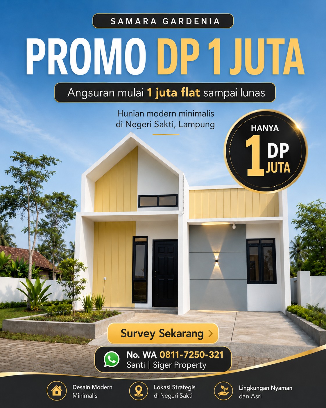 Rumah Murah Lampung Facebook ad: Mau punya rumah di Lampung dengan biaya awal…