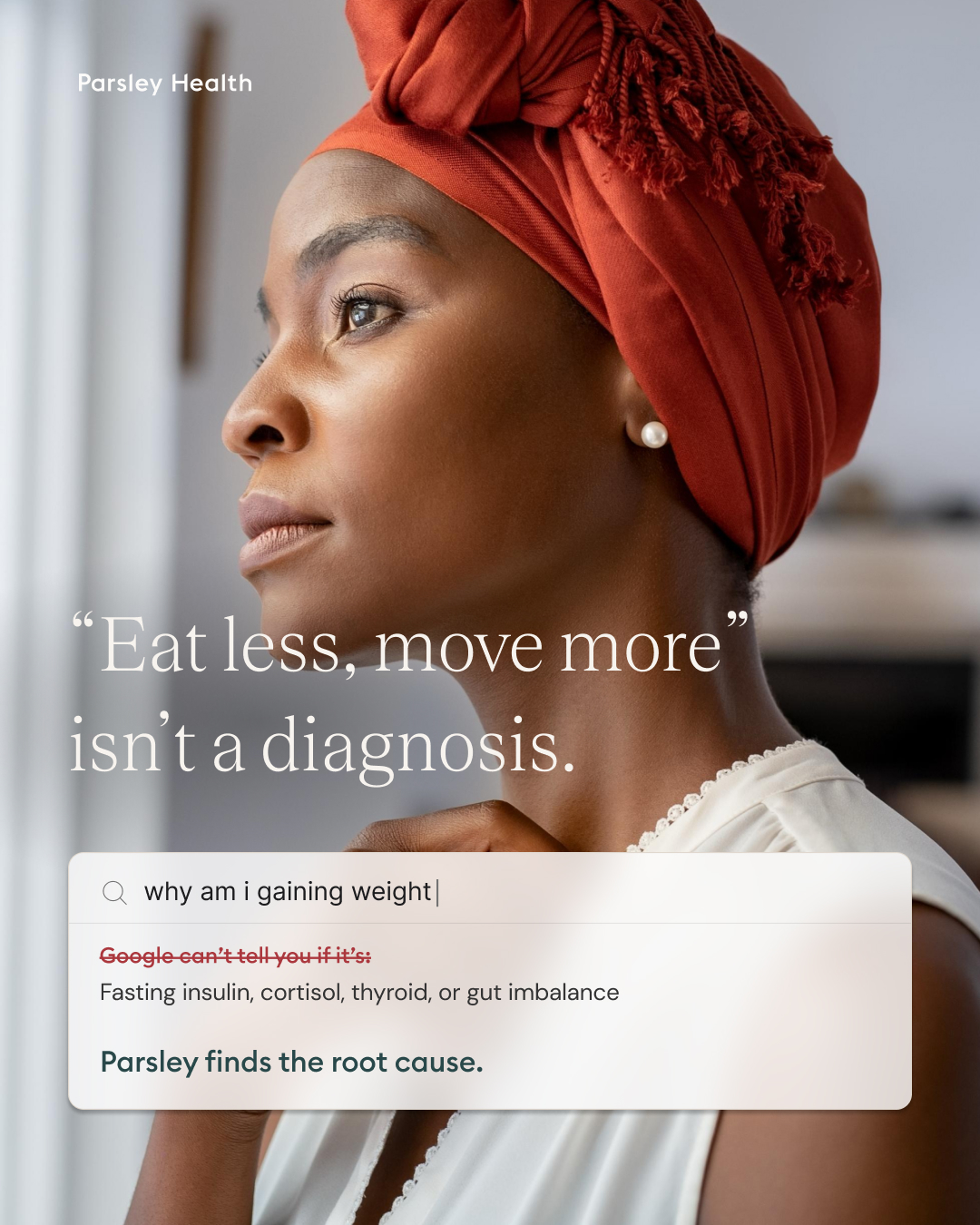 Parsley Health - Root Cause Medicine Facebook ad