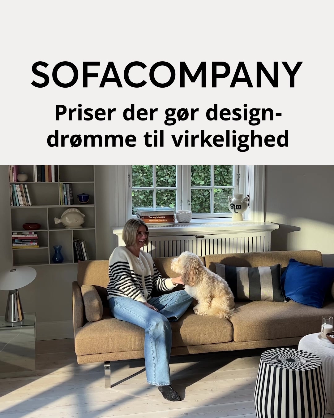 Sofacompany Facebook ad: Find din sofadrøm