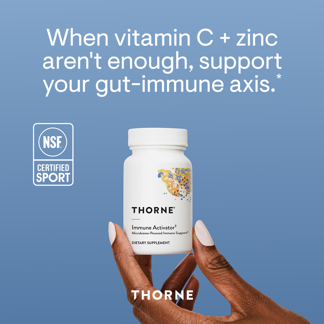 Thorne Facebook ad: Gut-Immune Axis Support