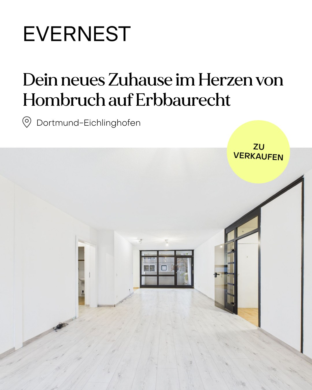 Evernest Dortmund Facebook ad