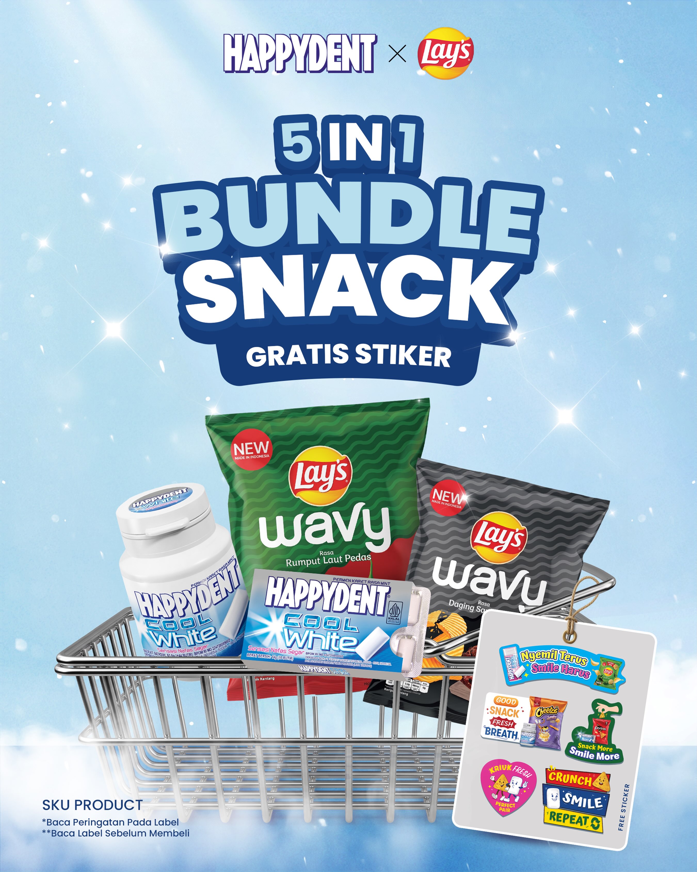 Happydent ID Facebook ad: Your favorite snacks around the block is here!