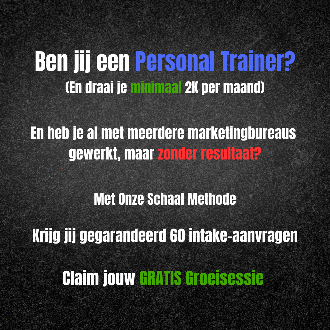 Jake van Steeg Facebook ad: Gratis Groeisessie!