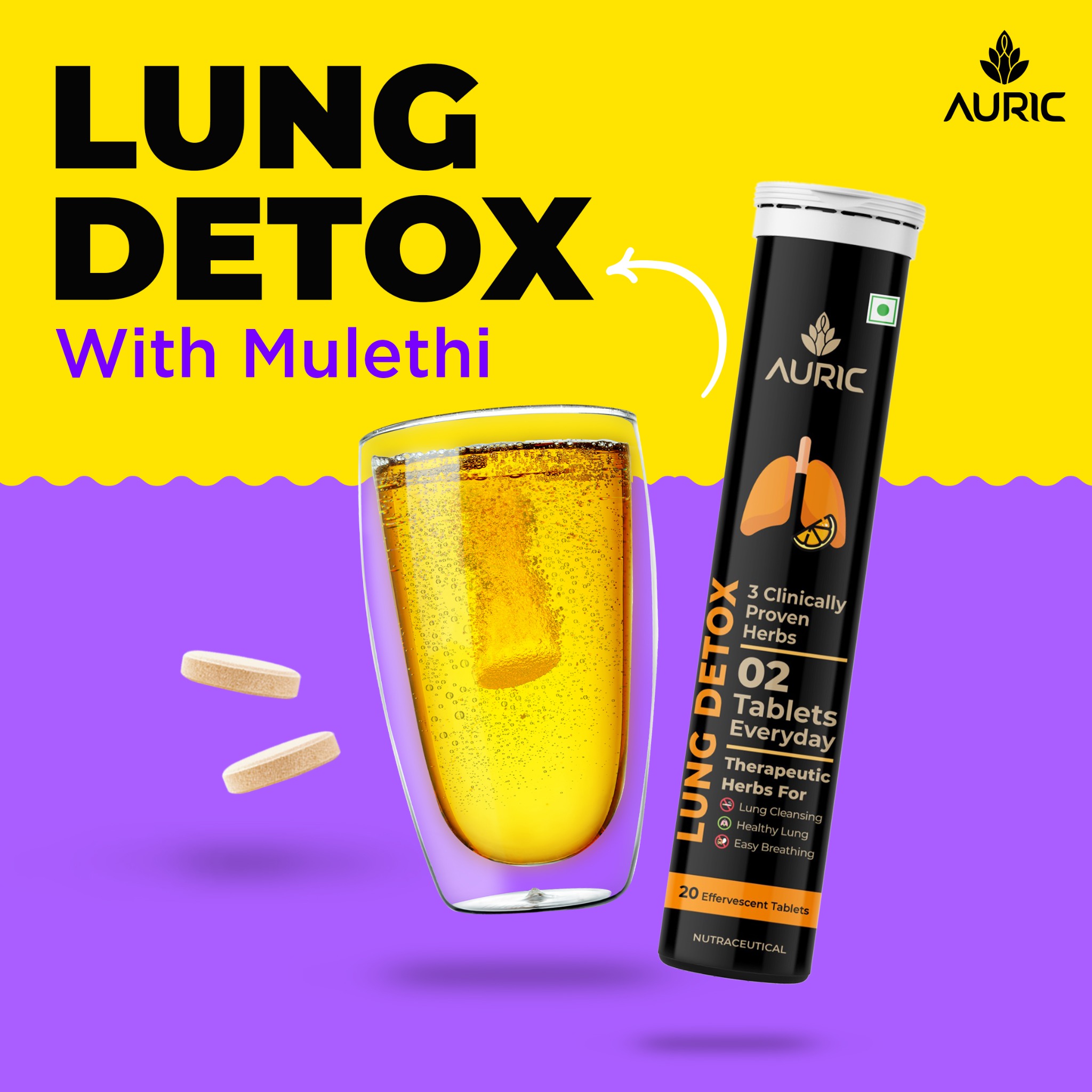Auric Performance Booster Facebook ad