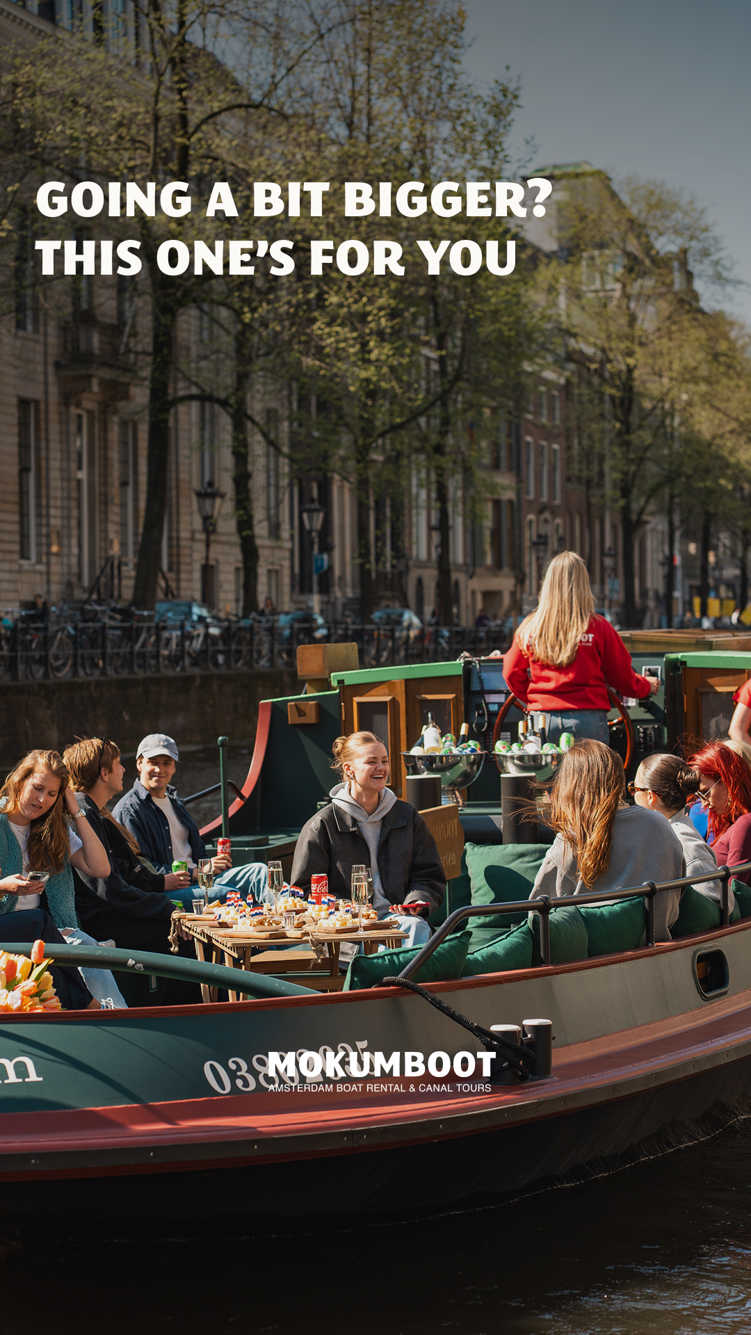 Mokumboot - boat rental & canal tours Facebook ad