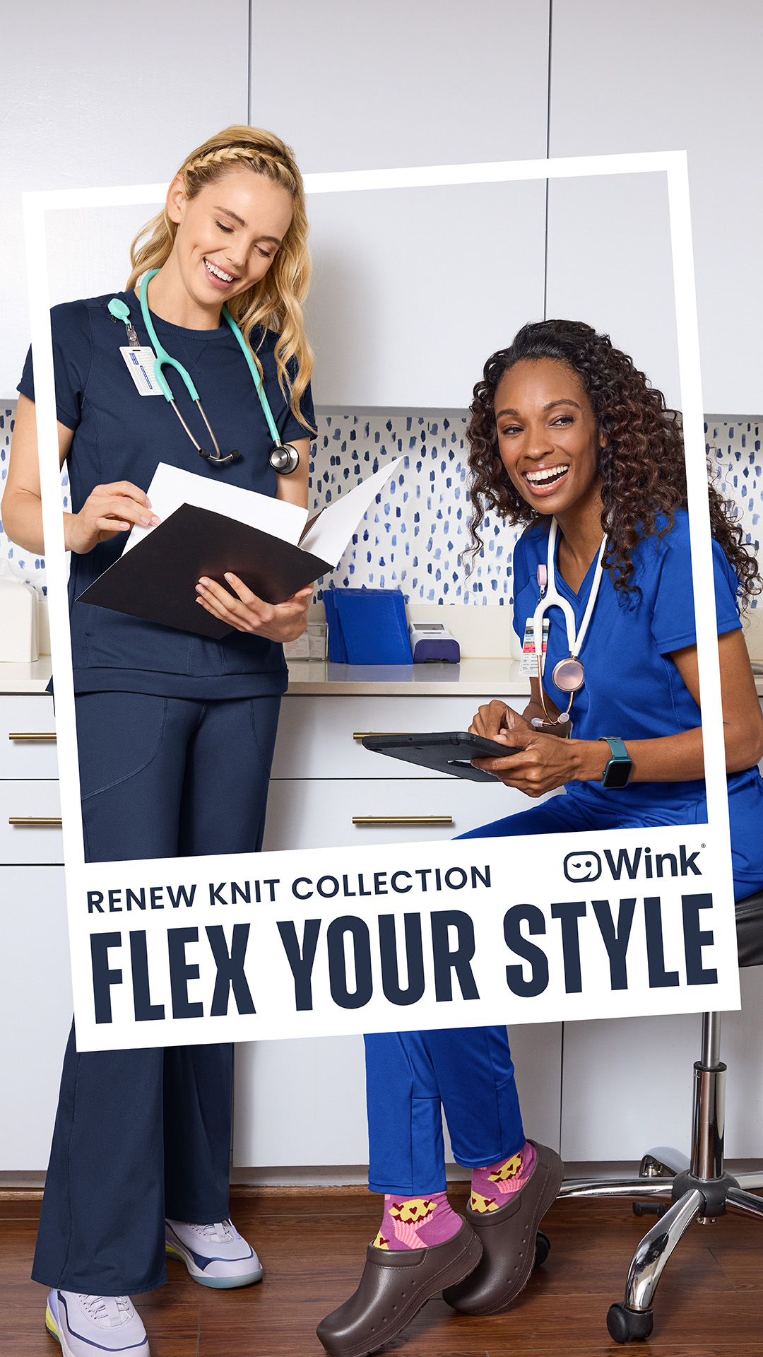 Wink Scrubs Facebook ad