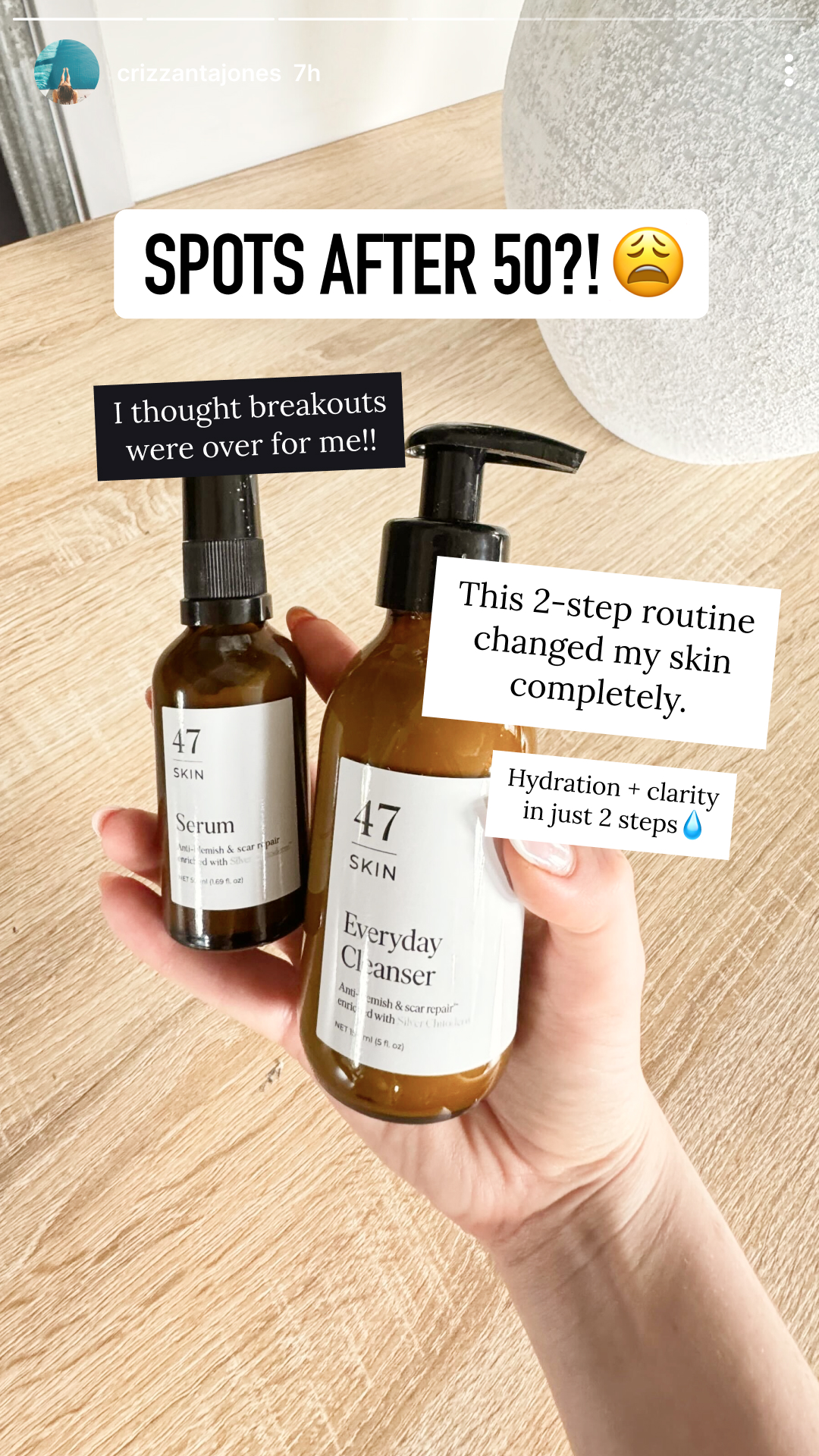 47Skin Facebook ad