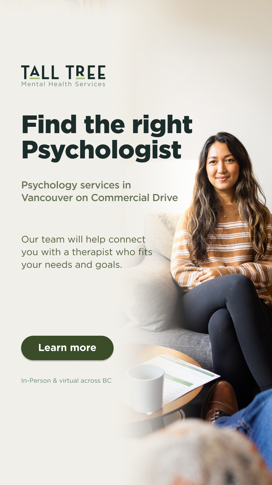 Tall Tree Health Facebook ad