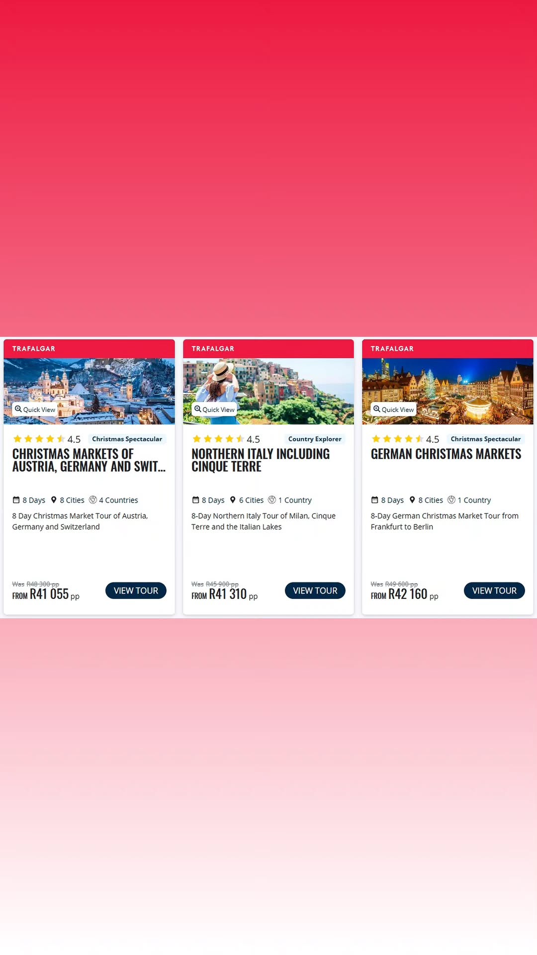 Haniel Travel Solutions (Pty) Ltd Facebook ad