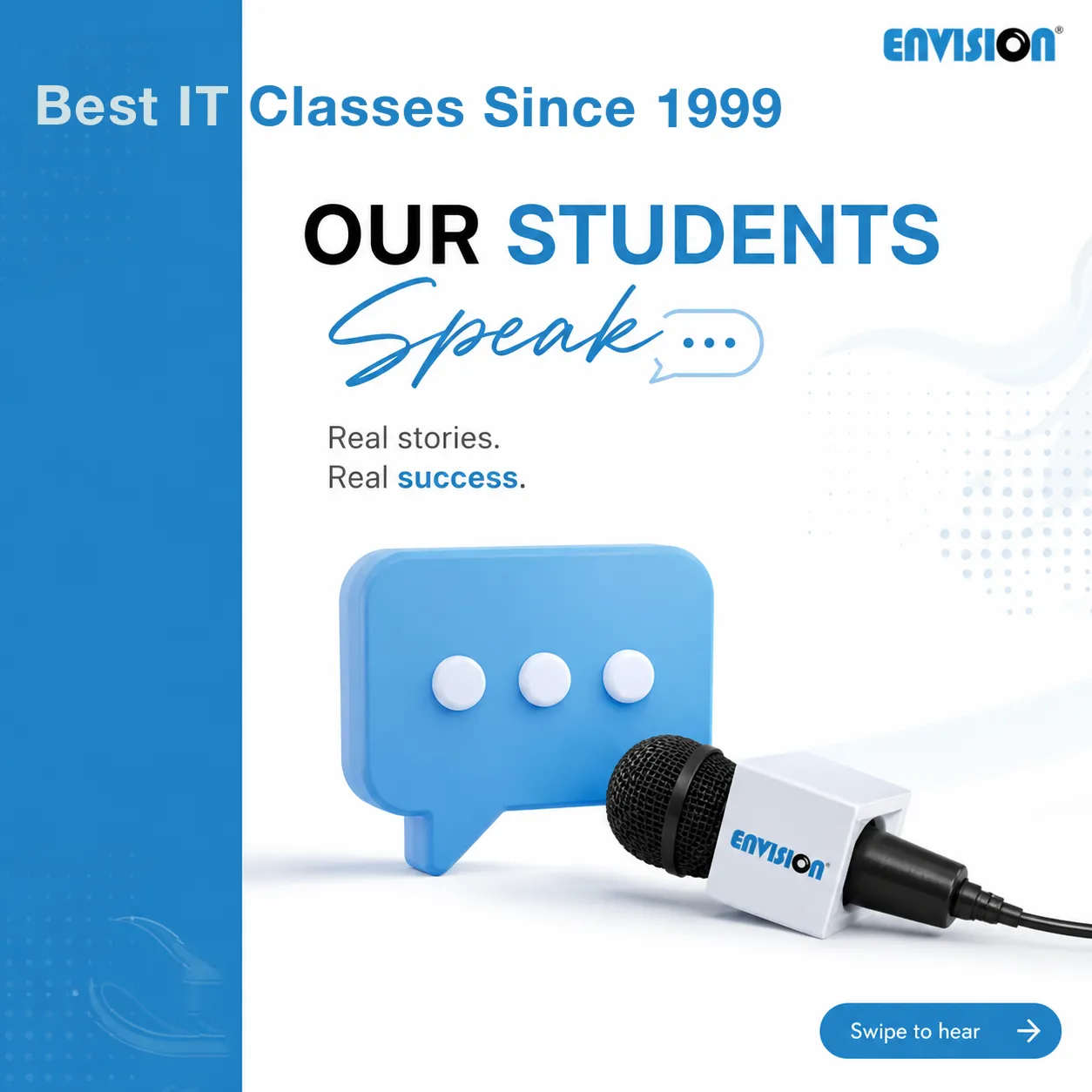 Envision Computer Training Institute Private Limited Pune Facebook ad: At Envision, we've help students start IT careers…