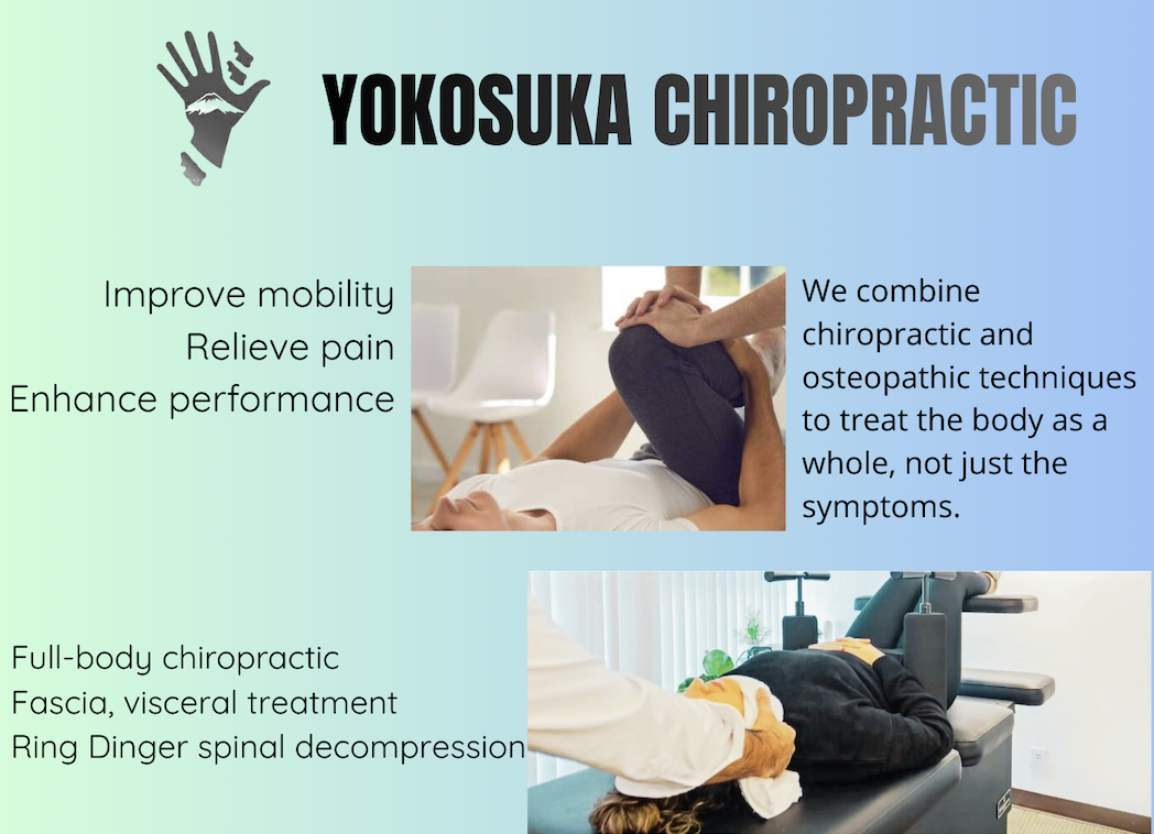 David Brisson D.O. osteopath Tokyo & Yokosuka Facebook ad