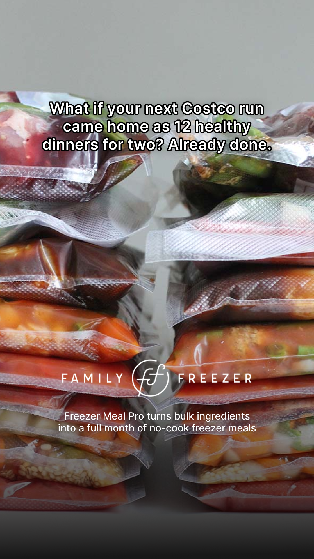 The Family Freezer Facebook ad