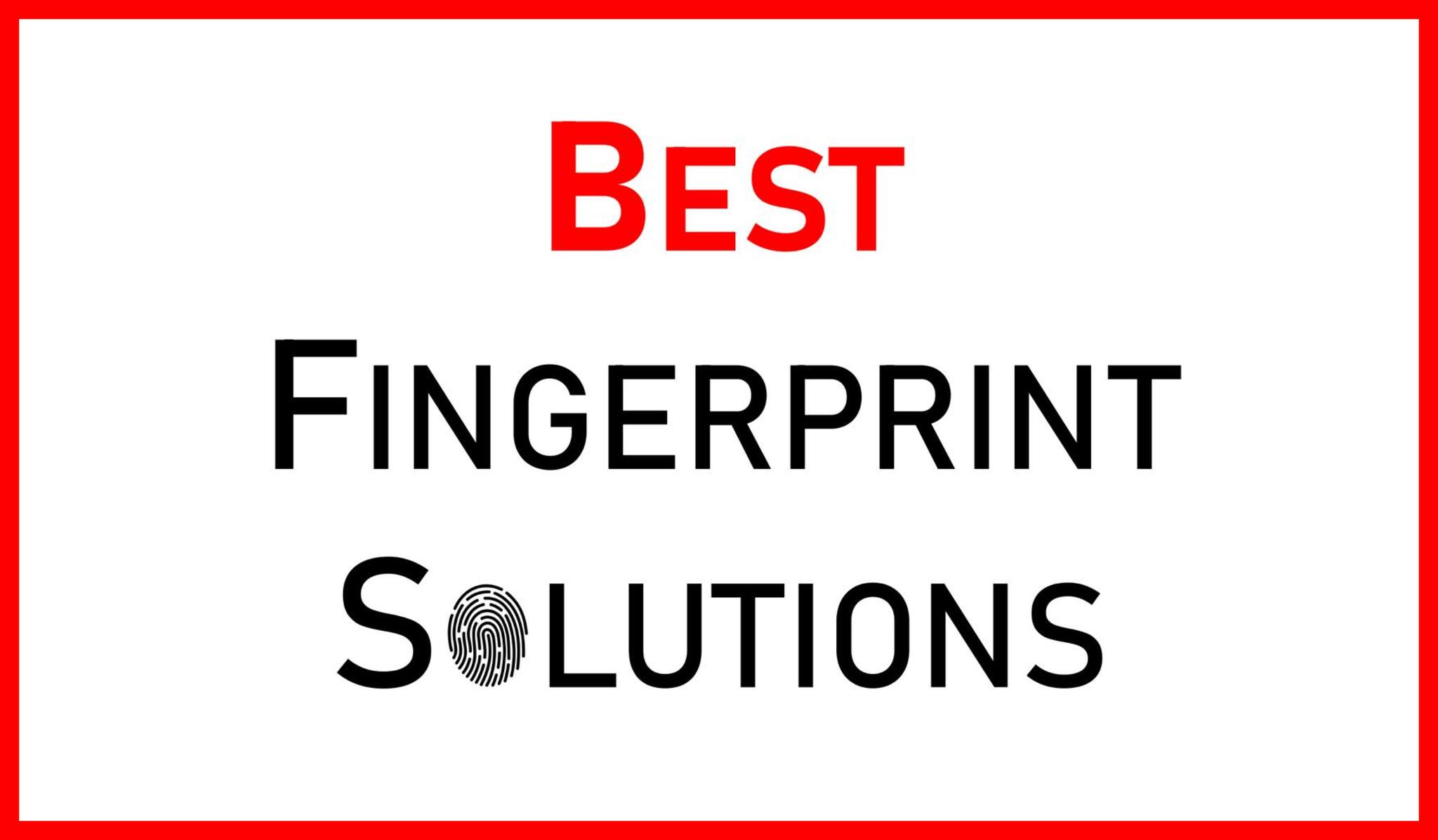 Best Fingerprint Solutions Facebook ad: Fingerprinting / Huellas