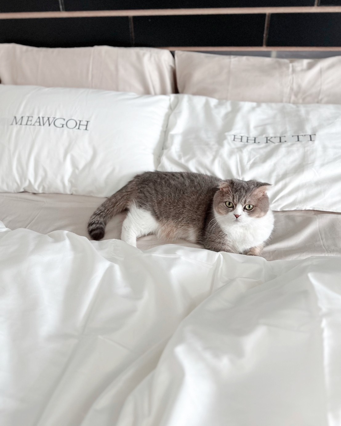 Beneath. Luxury Bedding Facebook ad