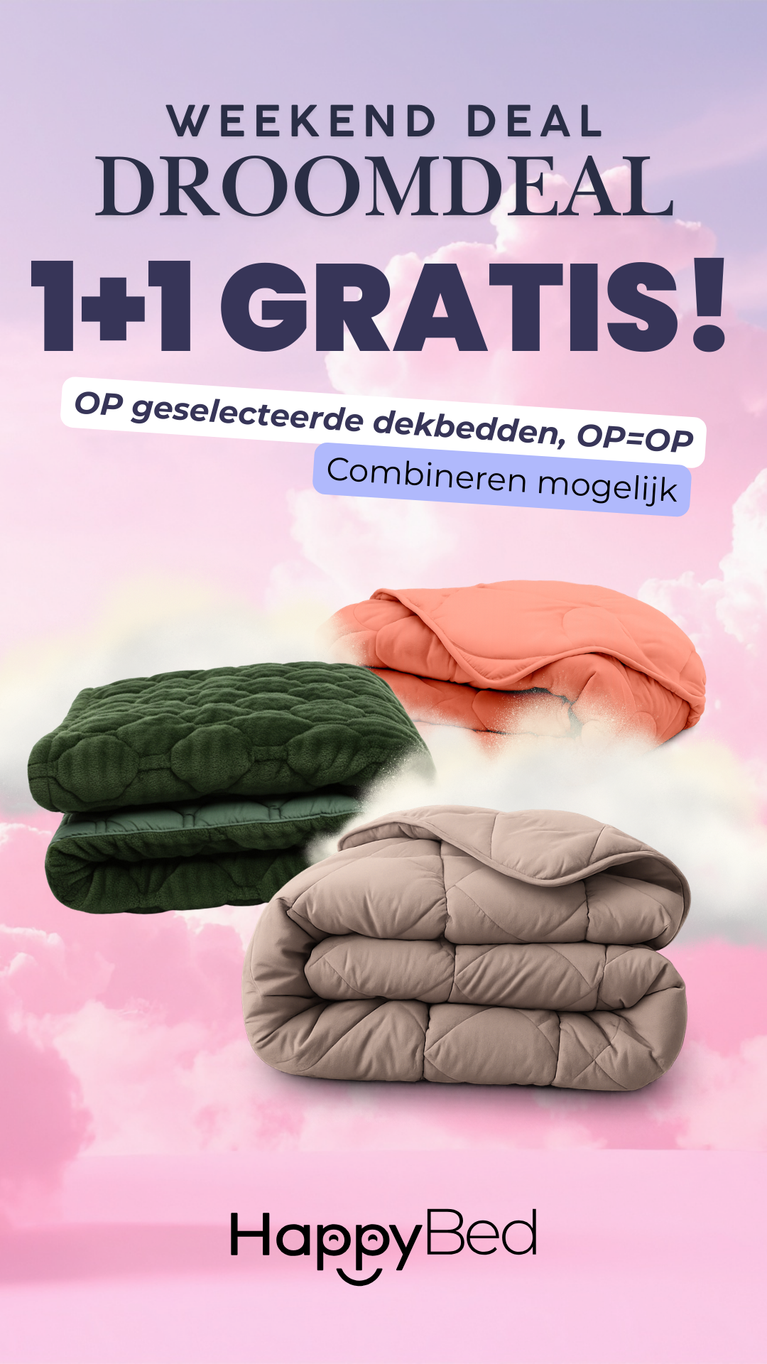 HappyBed Facebook ad