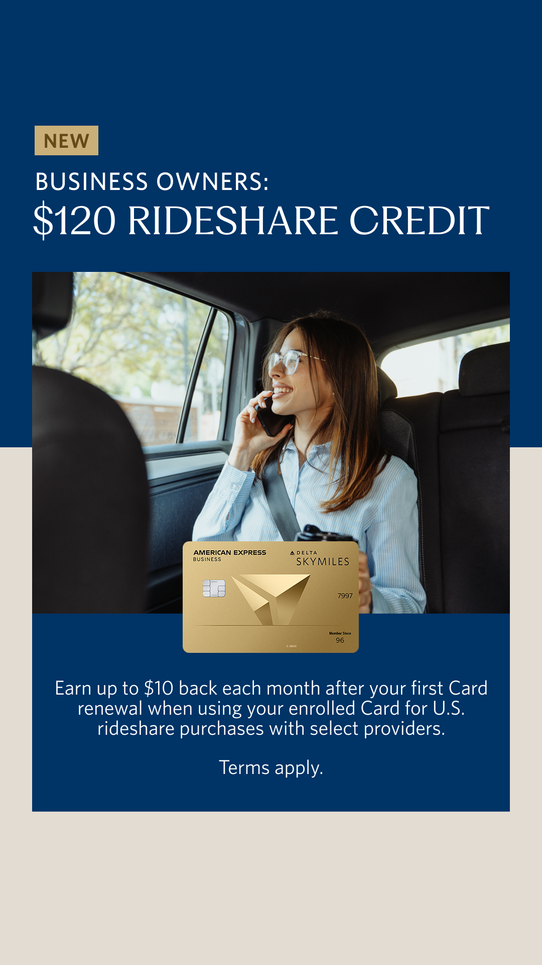Delta Air Lines Facebook ad