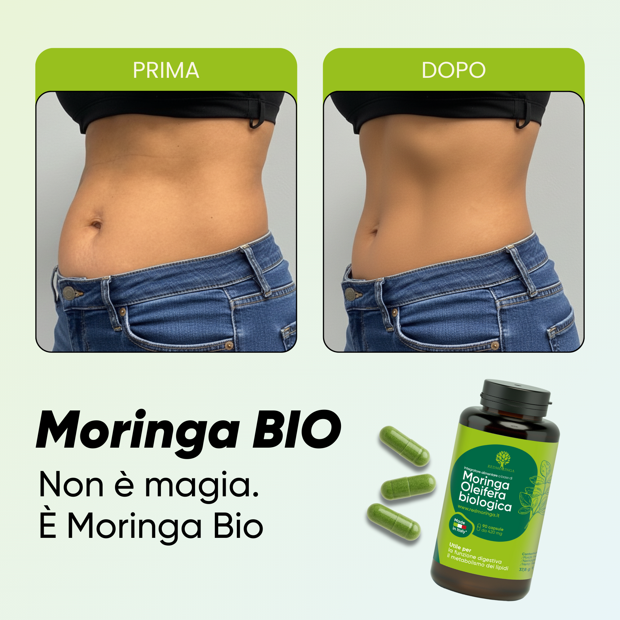 RedMoringa Facebook ad